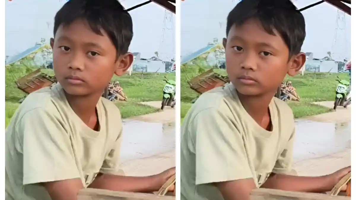 perjuangan luar biasa Habibi yang rela menjadi kernet delman sejak usia dini.