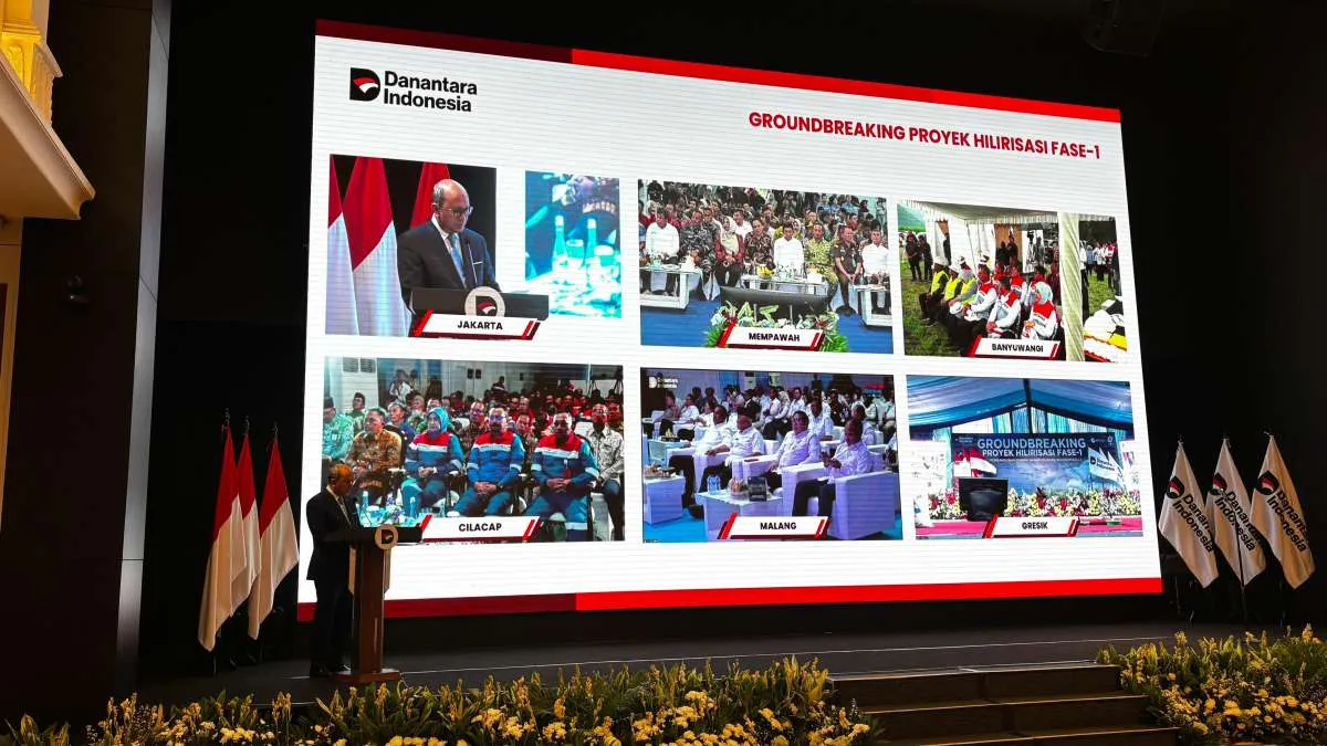Badan Pengelola Investasi Danantara resmi meluncurkan 6 proyek hilirisasi serentak senilai Rp117 triliun.