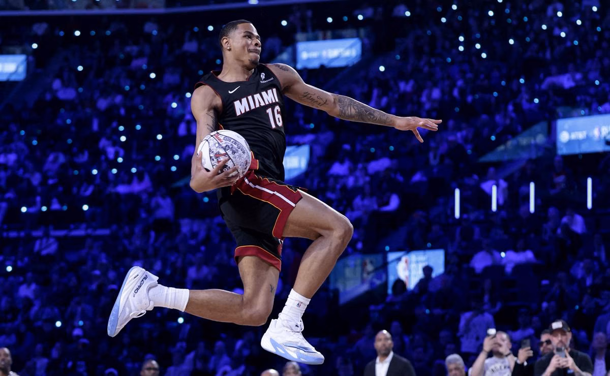 Saksikan kemenangan bersejarah Keshad Johnson sebagai juara Slam Dunk NBA All-Star 2026