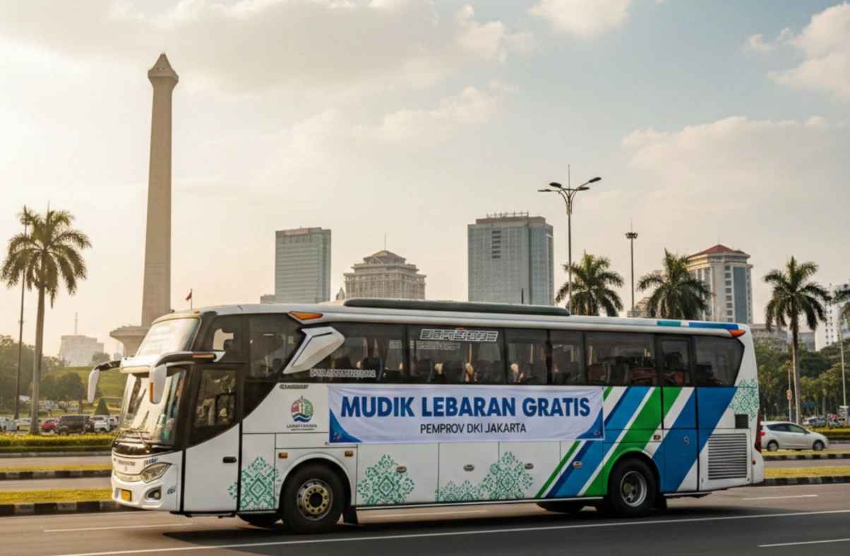 Pemprov DKI Jakarta bikin kejutan! Nikmati program Mudik ke Jakarta dengan fasilitas MRT, LRT, dan TransJakarta gratis selama Lebaran 2026.