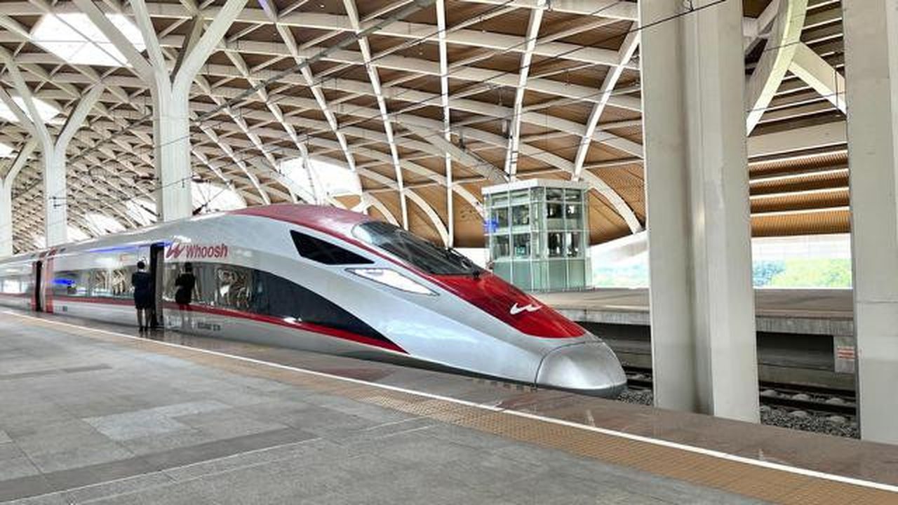 Kereta Cepat Whoosh Arus Balik, Penumpang Whoosh Lebaran 2026, KCIC Whoosh.