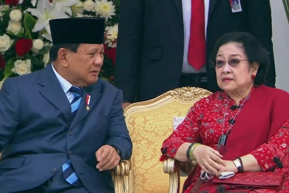 Pertemuan Presiden Prabowo Subianto menjamu Megawati Soekarnoputri di Istana Kepresidenan Jakarta, Kamis 19 Maret 2026.