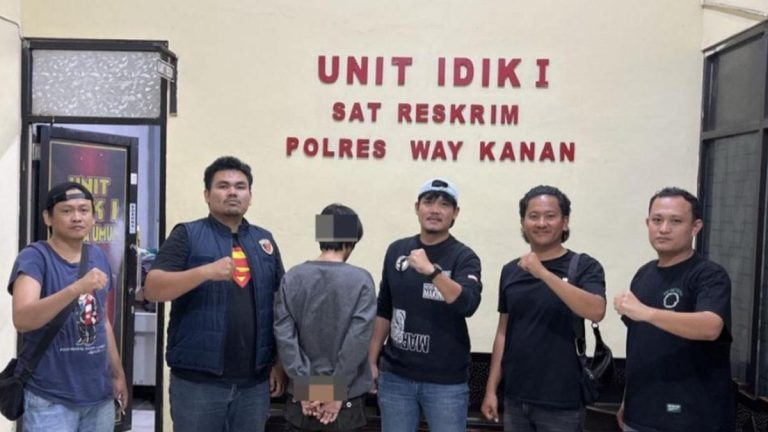 Palak Sopir Truk Rp 300 Ribu, Preman di Lampung Ciut Ditangkap Polisi!