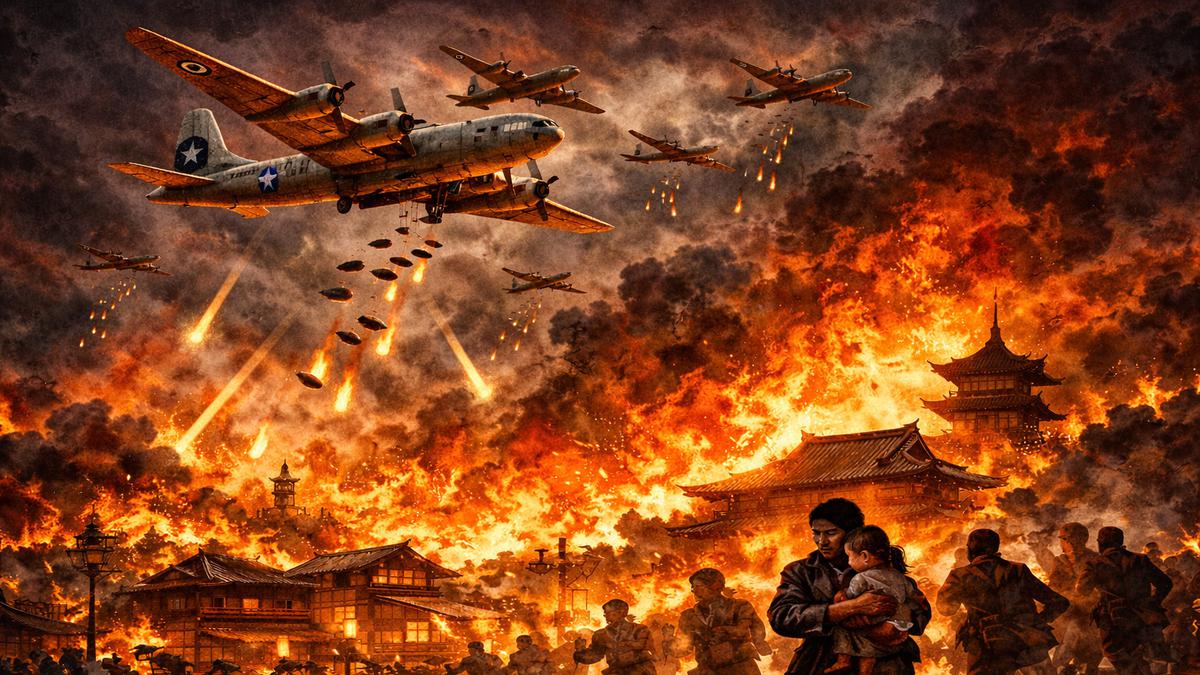 sejarah kelam 9 Maret 1945. Serangan udara Amerika Serikat menggunakan bom napalm mengubah wajah Tokyo