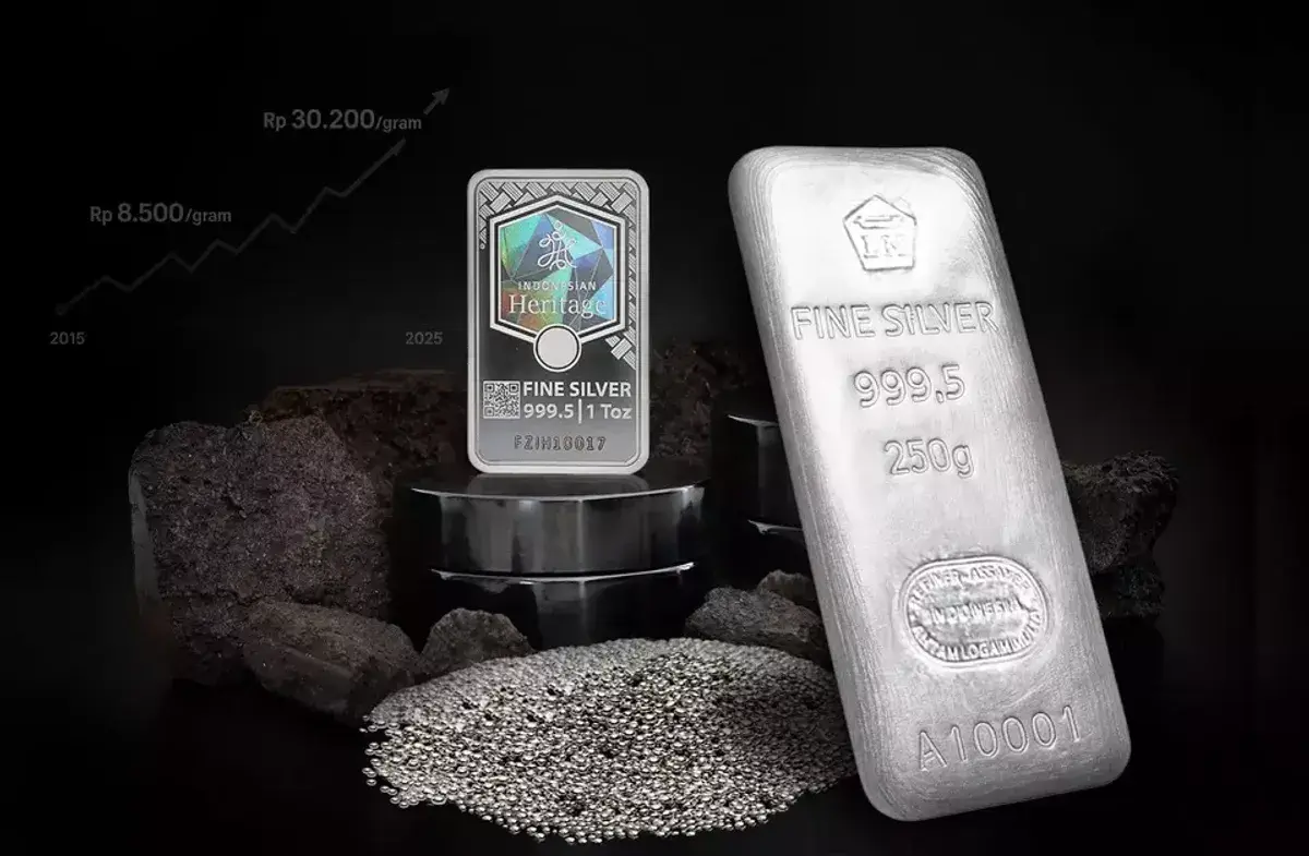 Harga Perak Antam Turun Rp 350 per Gram 6 April 2026: Cek Rincian Lengkapnya!